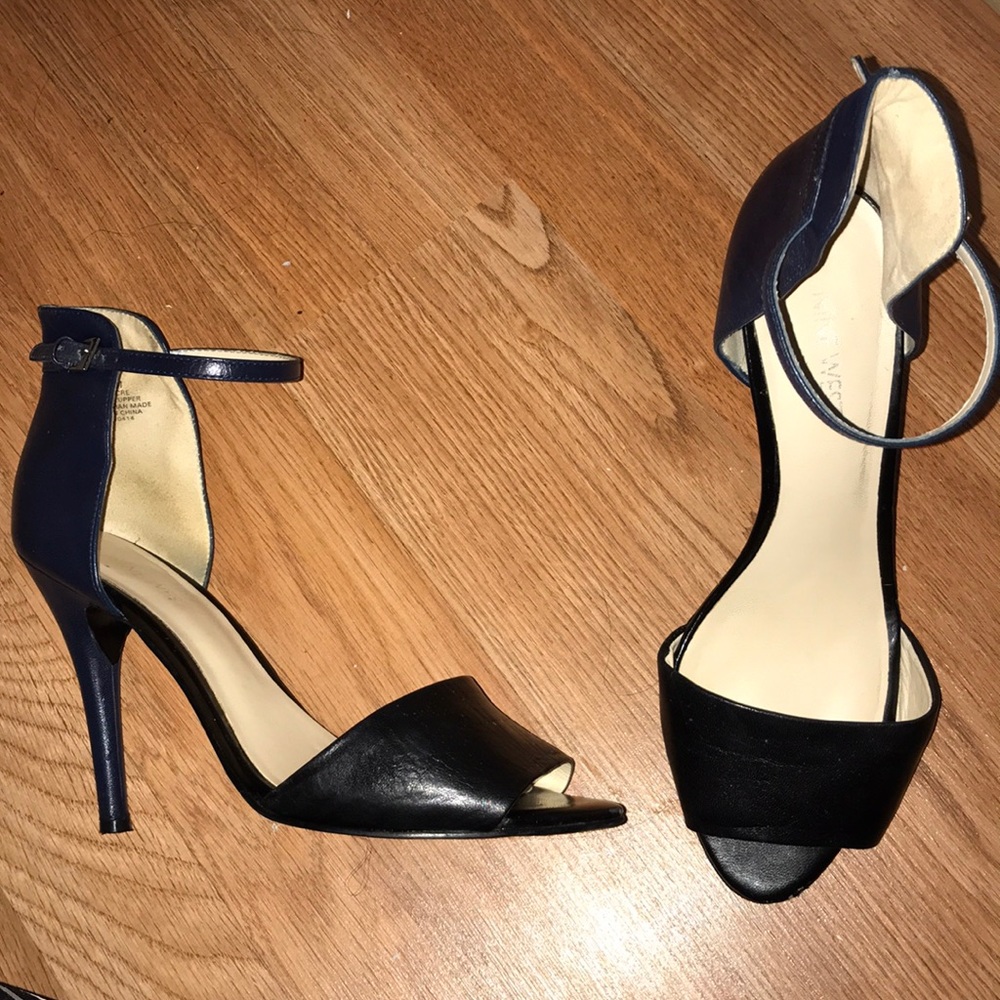 Nine West color block heels